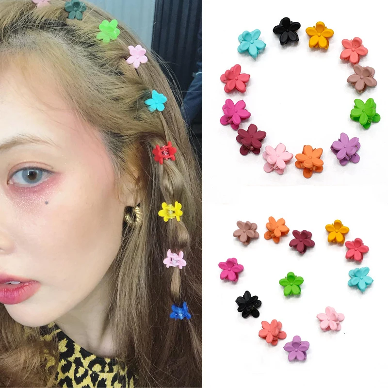 2020 Mini Clips Claw Hair Accessories for Women Baby Girls Random Color 5/8/10/12/15 pcs/lot Elegant Korean Hair Clips & Pins