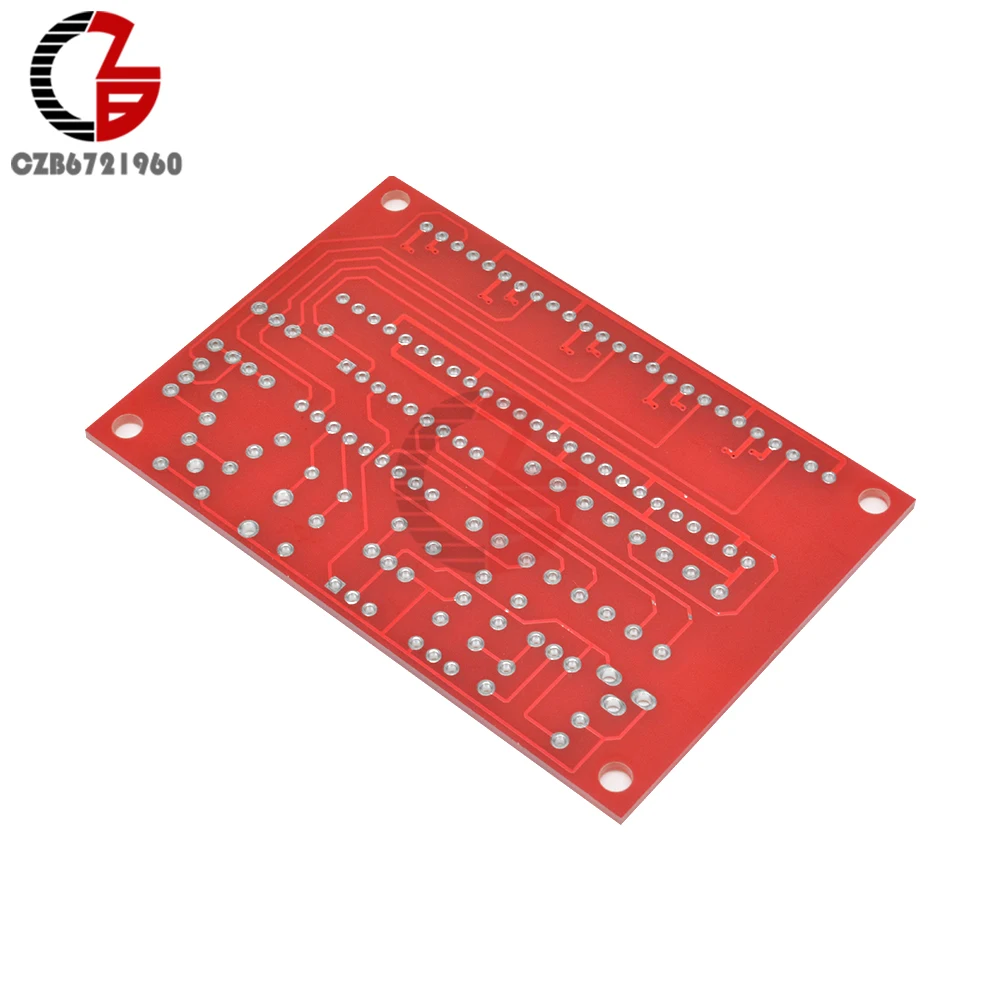 DIY Kits RF Crystal Oscillator Frequency Counter Meter 1Hz-50MHz Programmable Digital LED Crystal Tester Meter 5V Power Supply