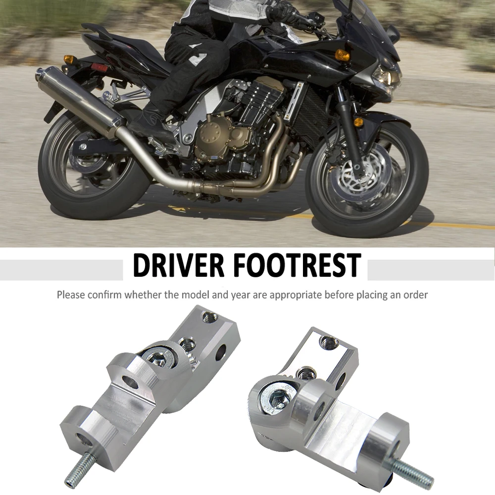 NEW Motorcycle Foot Peg Passenger Footpeg Lowering Kit For Kawasaki Z750S Z 750 S Z750 S