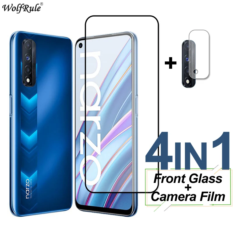 

Закаленное стекло Realme Narzo 30 9 Pro Plus GT Neo 3T 2 3 с полным покрытием, защитная пленка для экрана телефона, камеры, Realme GT2 Pro