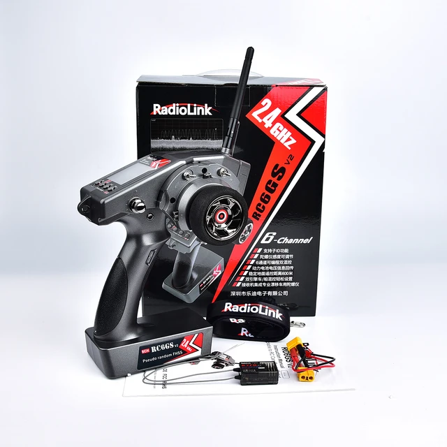 Radiolink RC6GS V2 2.4G orders 6 Channels RC Transmitter and Receiver R7FG