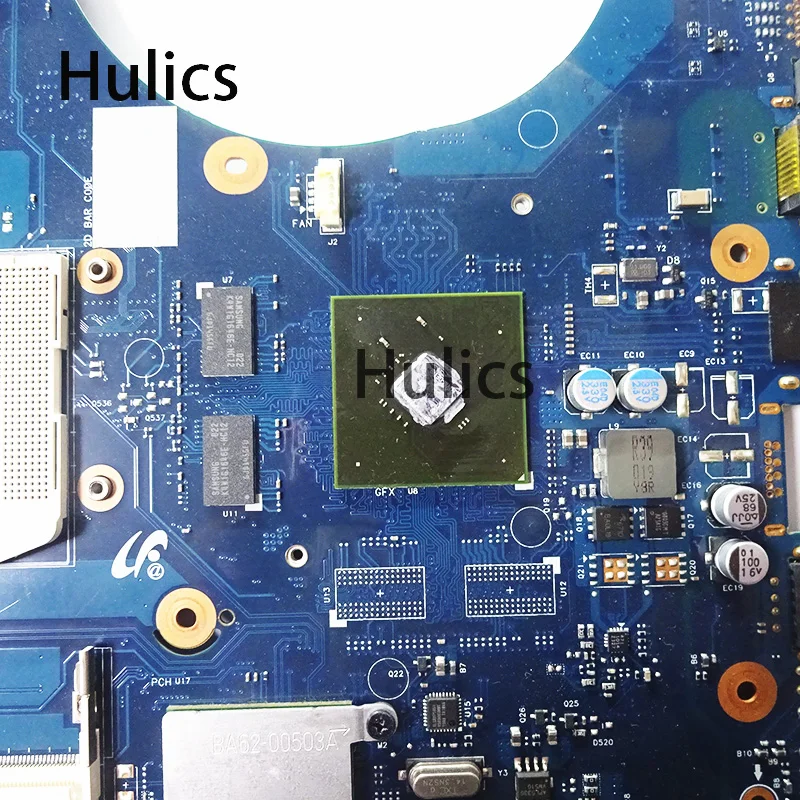 Hulics-placa base para ordenador portátil Samsung R580, placa base HM55, NP-R580, BA92-06513A, DDR3