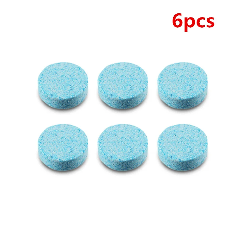 6PCS Car Solid Wiper Fine Car Windshield Glass Cleaner For Volkswagen VW Golf 4 6 7 GTI Tiguan Passat B5 B6 B7 CC