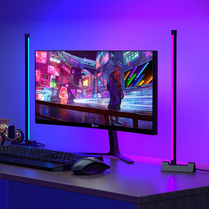 Night Light RGB Fill Light USB RGBW LED Lamp Nightlight Portable Atmosphere Lamp Colorful LED Selfie Lamp Ambient Lighting Decor