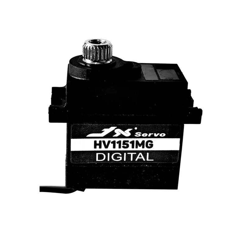 

JX PDI-HV1151MG Mini Waterproof Servo 8.4V 4.5KG Metal Gear Digital Servo for Traxxas TRX-4 BRX01 Crawler Rc Car