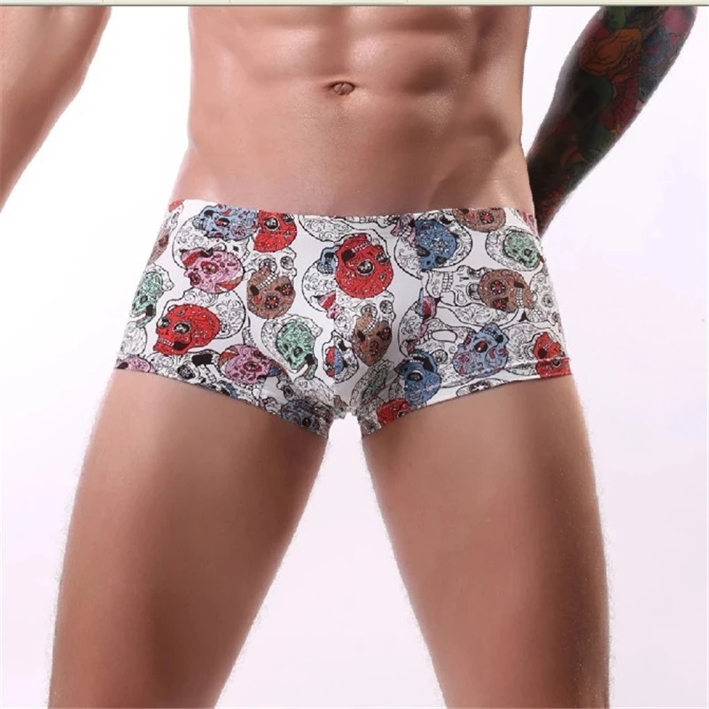 Men\'s Underwear Ice Silk Summer Seamless Underpants Male Pants Boxer Man Casual Plus Size Underwear Men Panties 2024