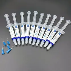 10pcs/lot 37% Phosphoric Acid Etching Gel for Enamel and Dentin Etching 5ml per syringe