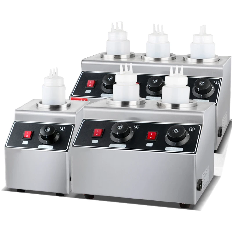 Chauffe-biSantos électrique, chocolat chaud, fromage, soja, confiture, ce, 2/3 grilles, 220V