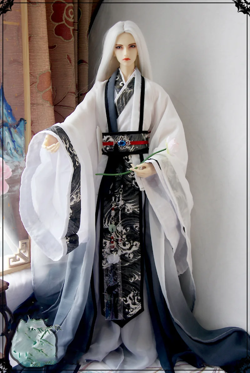 

1/3 Scale BJD Clothes Doll Accessories Ancient Costume Hanfu Dress Samurai Outfit for BJD/SD SD17 SSDF ID72 Strong Uncle C1412