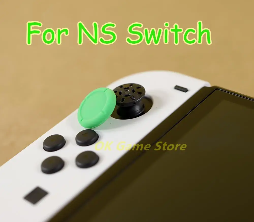 3D Analógico Joystick Cap para Nintendo Switch Lite, Thumb Stick Grips, Peça de Substituição, Controlador, Joy Con Cap para NS Switch, 10 Pçs/lote