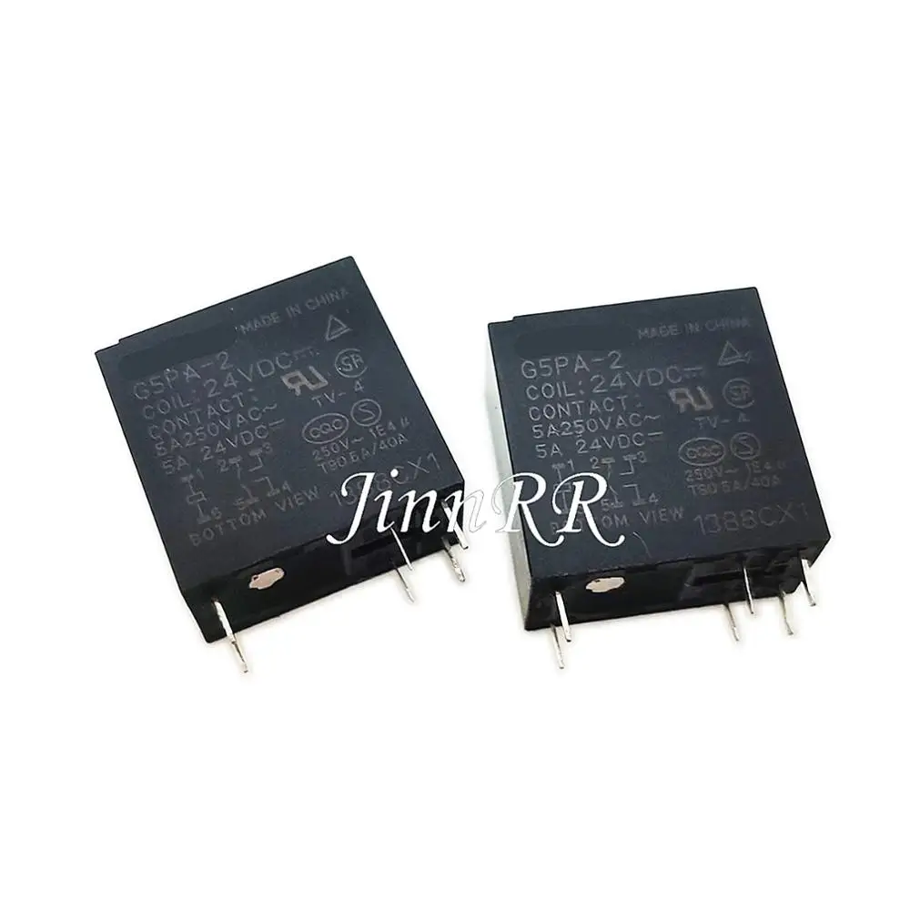 G5PA-2 Free Shipping 10pcs/lot Original G5PA-2 G5PA-2-24VDC G5PA-2-24V G5PA-2-24 24V 5A  12VDC