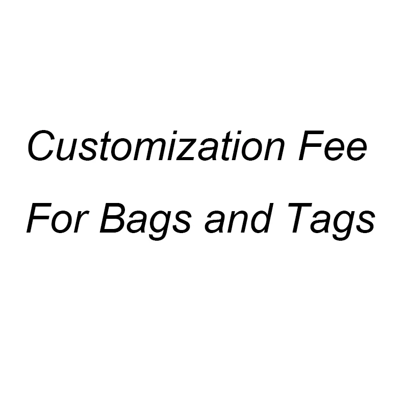 Custom Cost of Logo Size For Bags and Tags