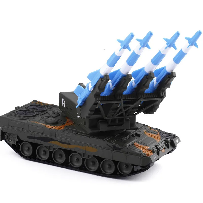 

1:40 alloy pull back military missile vehicle model,air defense missile tank toy,high simulation military toy,free shipping