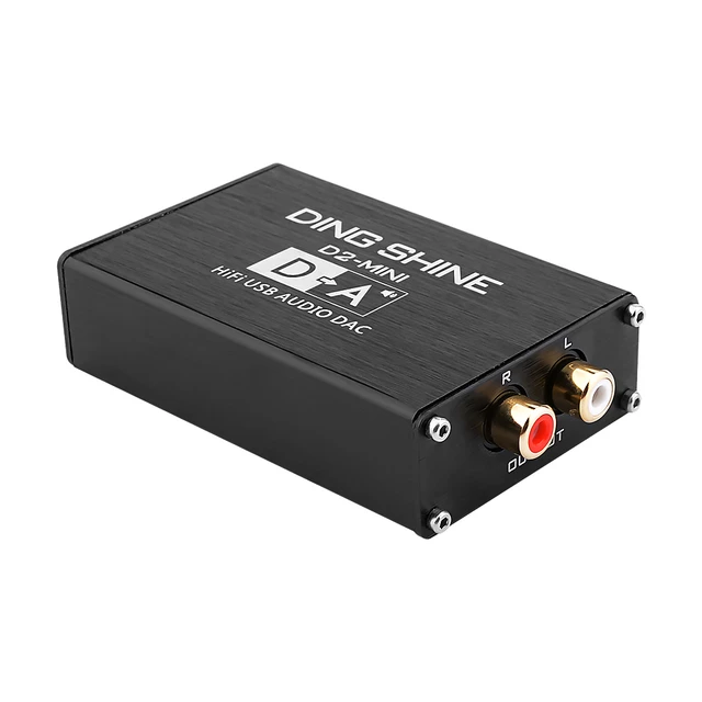 Hifi Dac 32bit 384khz | Rca Usb Sound Card | Dac Usb Rca Card | 32bit Music  Card - Hifi Usb - Aliexpress