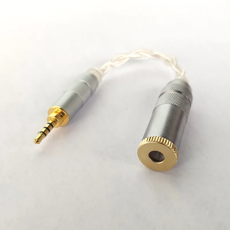 HaaFee الصوت كابل 3.5 مللي متر ذكر لذكر AUX كابل 2.5 مللي متر الذكور إلى 4.4 مللي متر الإناث الصوت كابل ل سيارة الصوت ، MP3 لاعب ، المنزل ستريو