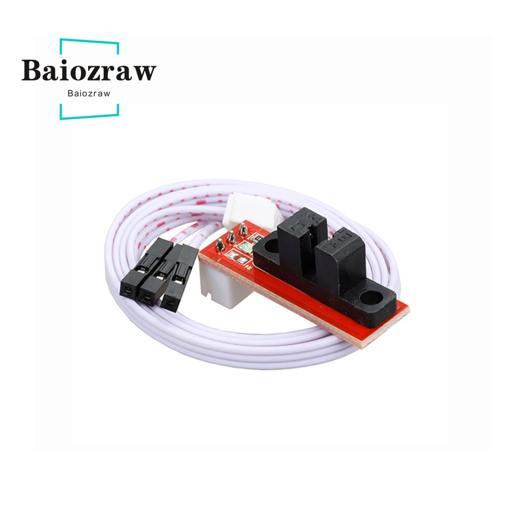 1pcs  Switch Optical Endstop Light Control Limit Optical Switch for RAMPS 1.4 with Cable  3D Printer Parts