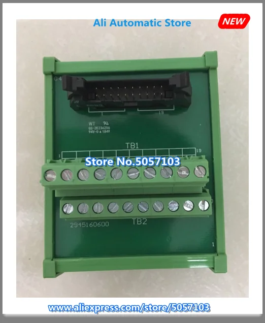 

UB-10-ID16A 16 Points Of I/O Terminal Computer Supporting UC-ET010-24C UC-ET010-24D UC-ET020-24D UC-ET030-24D New