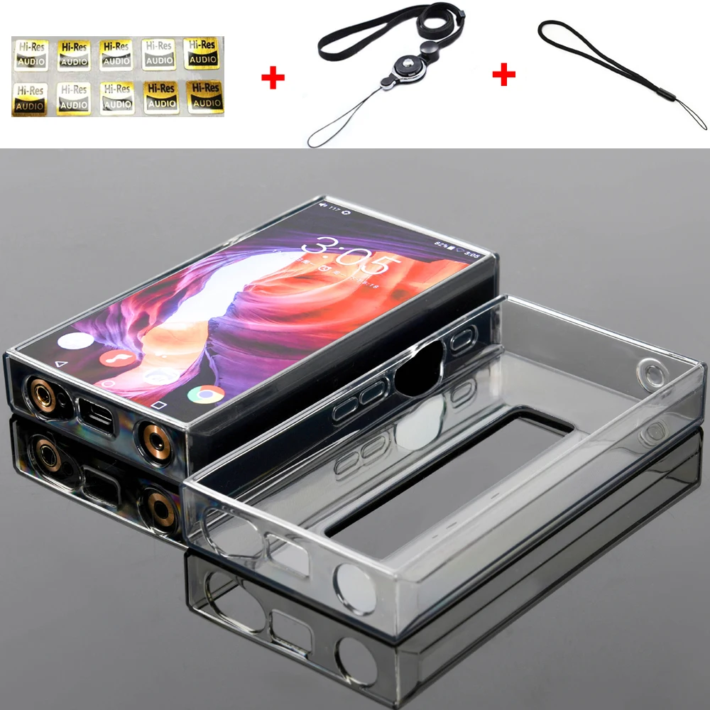 Soft TPU Clear Protective Skin Case Cover for FiiO M11 Pro / M11 Music Player