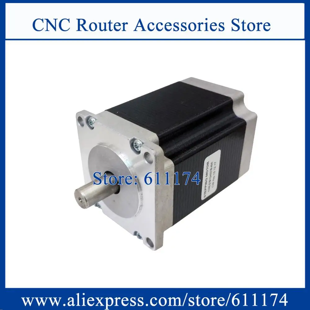 

Nema23 2-phase stepper motor 57BYGH331B-49A (New Model 57BHH76-400A) CNC Stepping Motor with shaft diameter 10mm