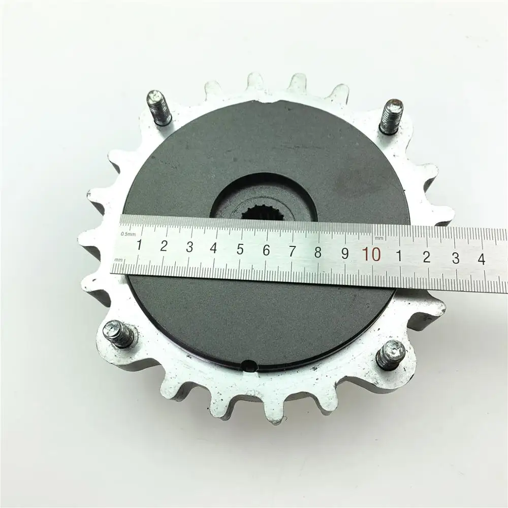 For CG125/GN WH100T Motorcycle Front and Rear Aluminum Wheel Steel Ring Mesh Wheel Brake Drum Cover Hub Cover Steel Strip