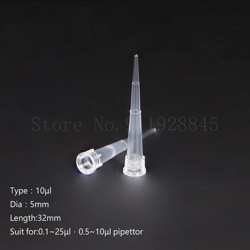 Lab 10ul 200ul 1000ul 5ml 10ml Disposable PP Plastic Pipette Tips For Microbiological Test Pipettor Tips