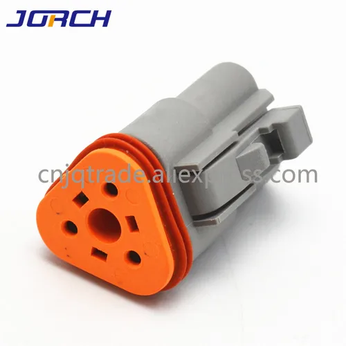 Imagen 2 del producto 5 Juegos de conector eléctrico macho hembra impermeable Deutsch DT de 3 pines DT04-3P DT06-3S con terminales