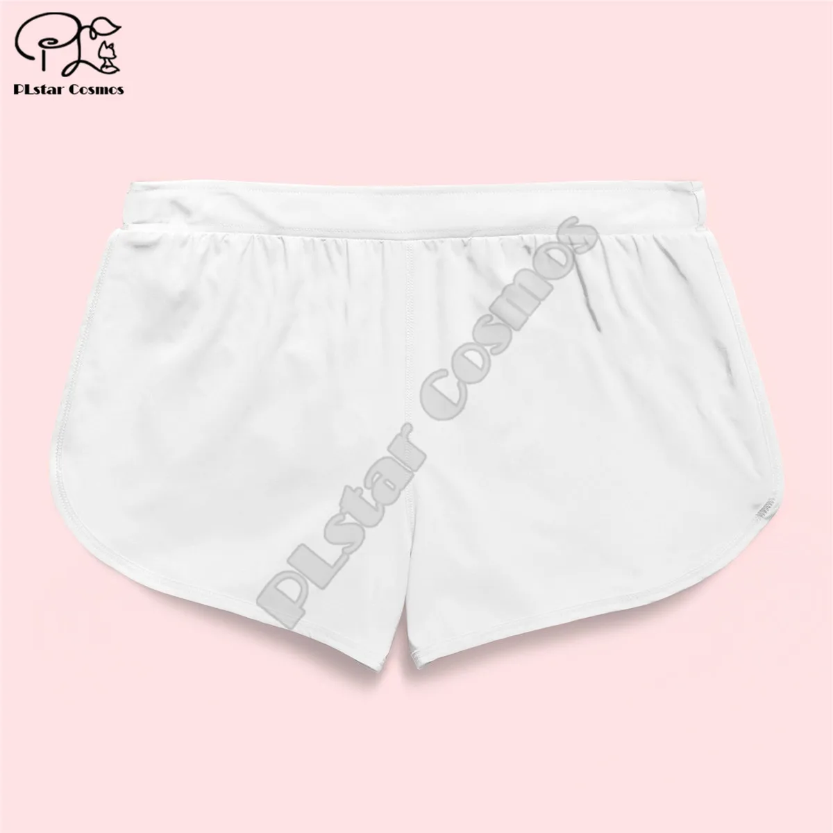 Casal combinando netflix e frio impresso 3d shorts feminino para homem cintura elástica shorts verão secagem rápida praia shorts