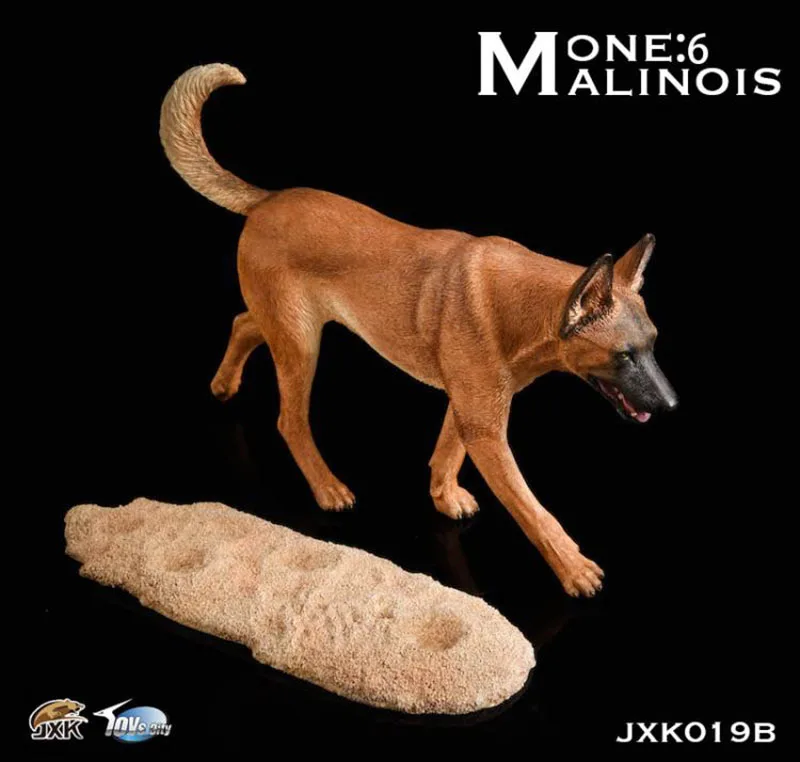 1/6 Scale Figure Scene Accessories Pet Dog JXK019 Malinois Model Animal Figure Suit for 12 inches Action Figure Simulation Model