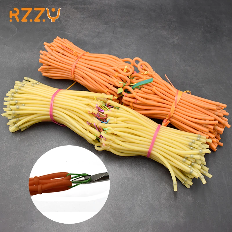 3PCS/6PCS Hunting Slingshot Rubber Band Catapult WithPowerful Elastic Round Rubber Band for Outdoor Sport Shooting Accessories