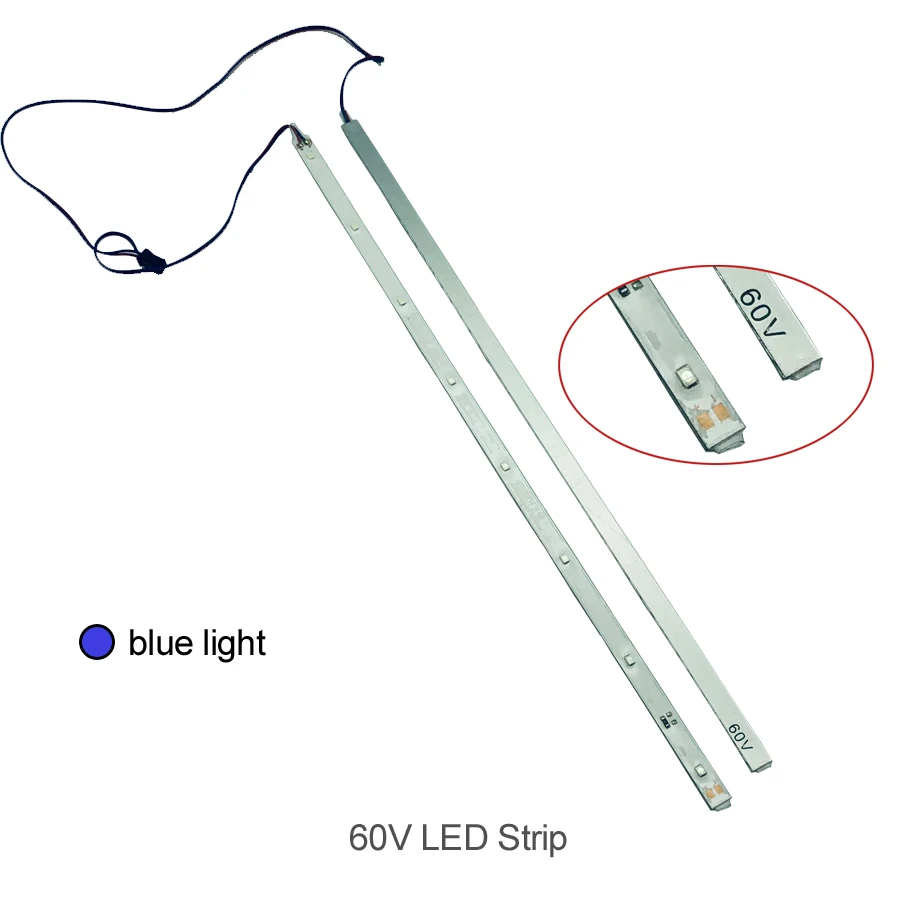 Original LED Strip Deck Light Lamp Parts for 48V 60V Kaabo Mantis8 Mantis10 Mantis 8inch 10inch Electric Scooter