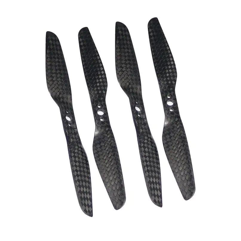 4Pairs 5030 6020 7024 9030 1033 1137 1240 Carbon Fiber Carbon Fiber CW CCW T RC Drone Motor Quadcopter Propeller Kit