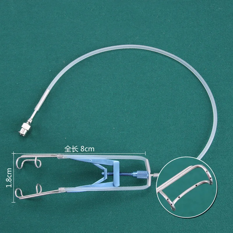 Stainless steel Microscopic instrument flushing opener ophthalmology polymer surgical instrument tool opener with hole washable