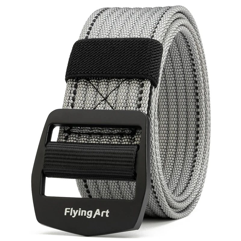 Flying Art New Casual Men's Multicolor Belt Adjustable Military Outdoor Nylon Tactical Quick Release Metal Buckle Belt