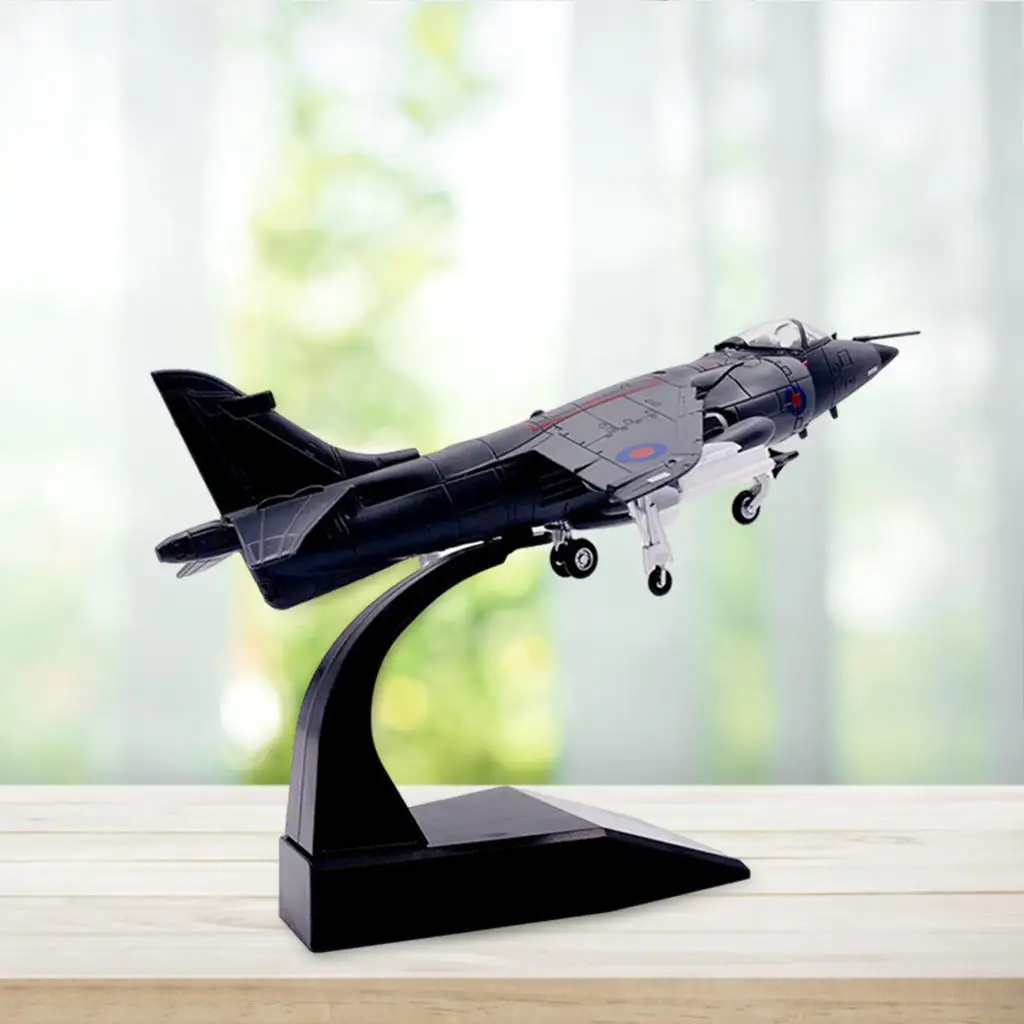 1:72 Alloy Diecast Simulation Jet Fighter Aircraft Model Plane with Stand Display Collection Home Decor for Boys Toy Ornament