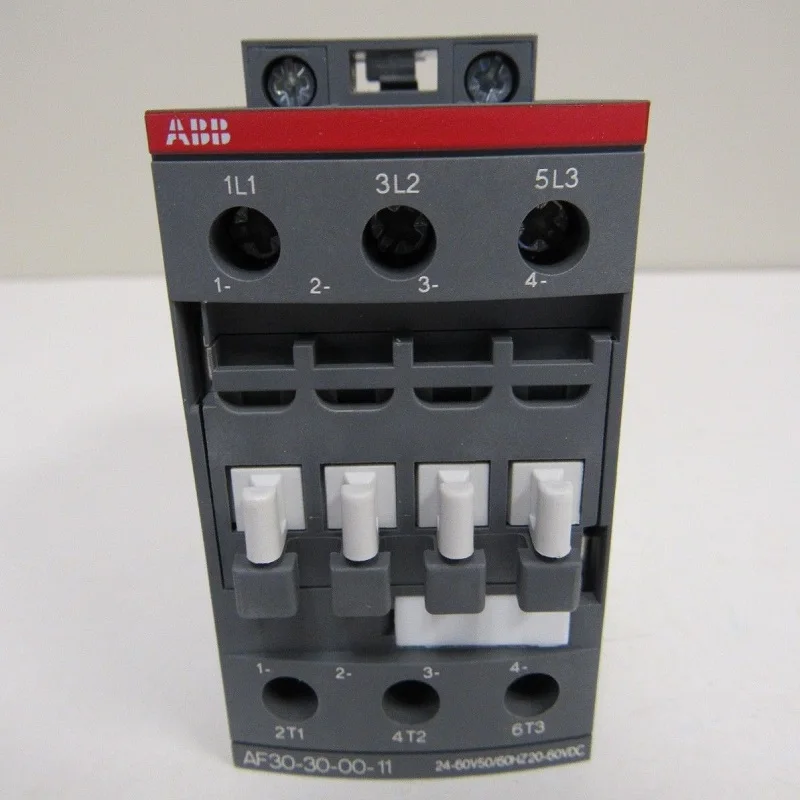 

ABB 3-ploe contactors AF series AC/DC 50HZ/60HZ DC 24V~500V 30A 15kw AF30-30-00