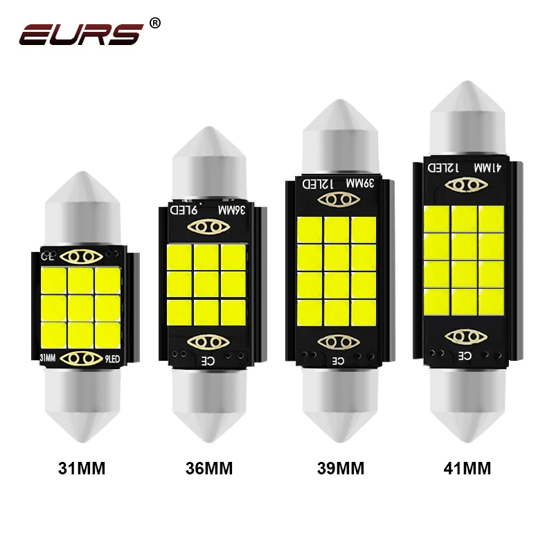 Eurs 2Pcs C10W C5W …