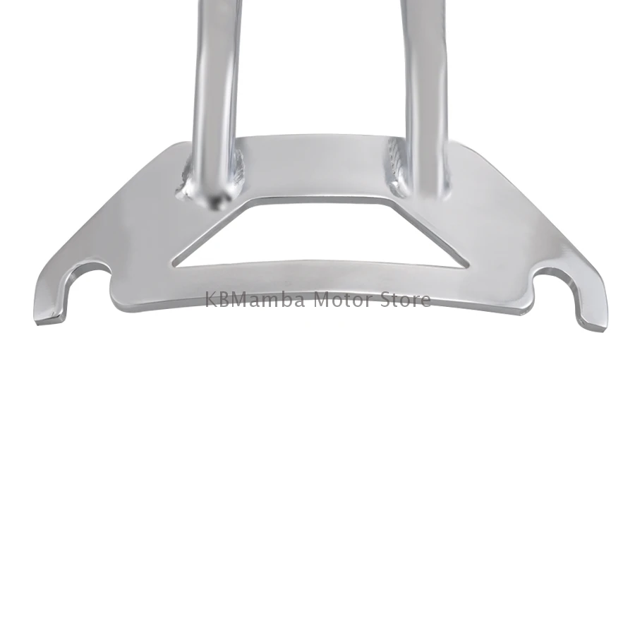 Estante cromado para asiento trasero de motocicleta, soporte para equipaje para Harley Touring Electra Glide Road Glide, Road King, FLHR, FLHR y FLTK