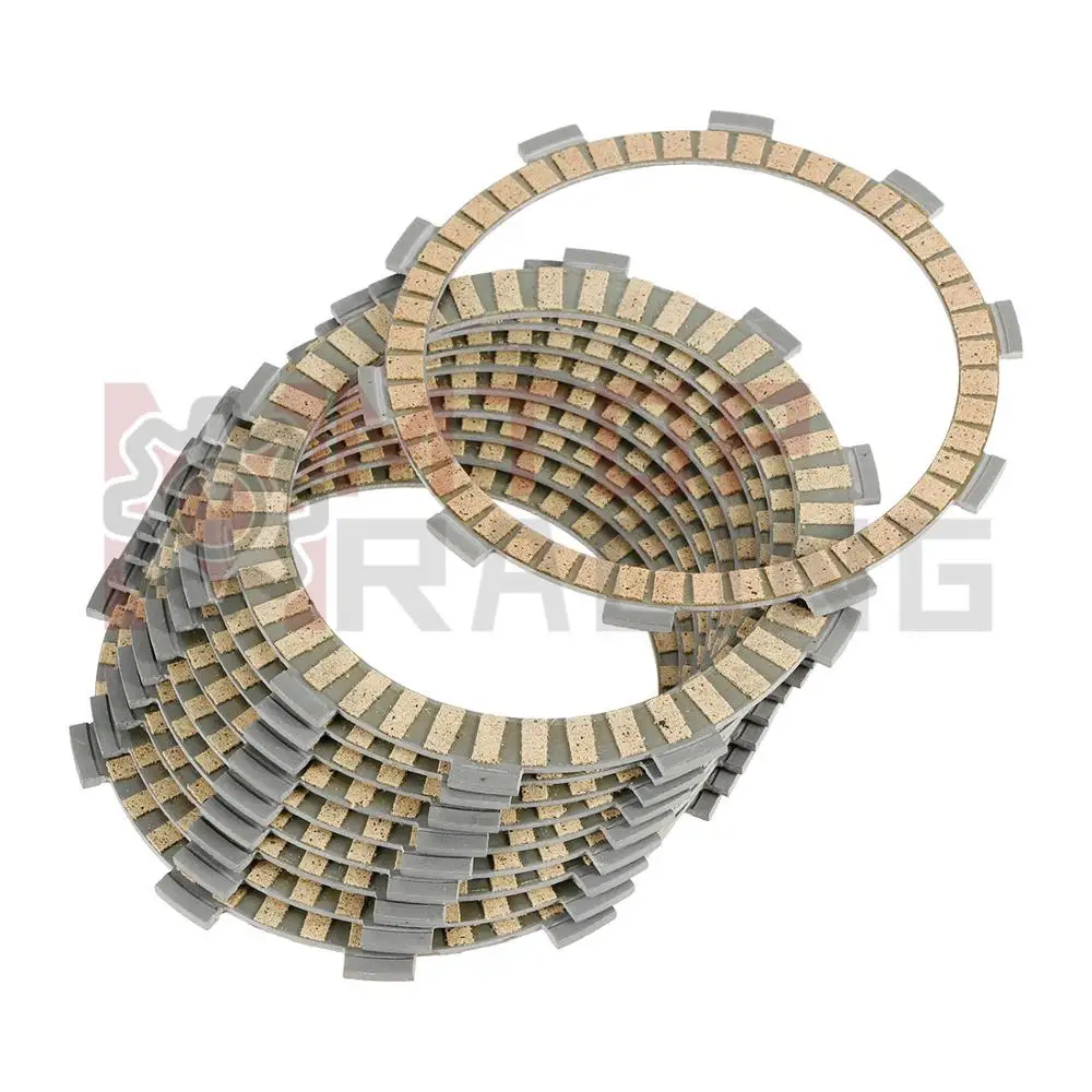 Clutch Friction Disc Plates Set For Suzuki RF900R 1995 1996 1997 TL1000S 1997 1998 Clutch Sheets 10 Pieces