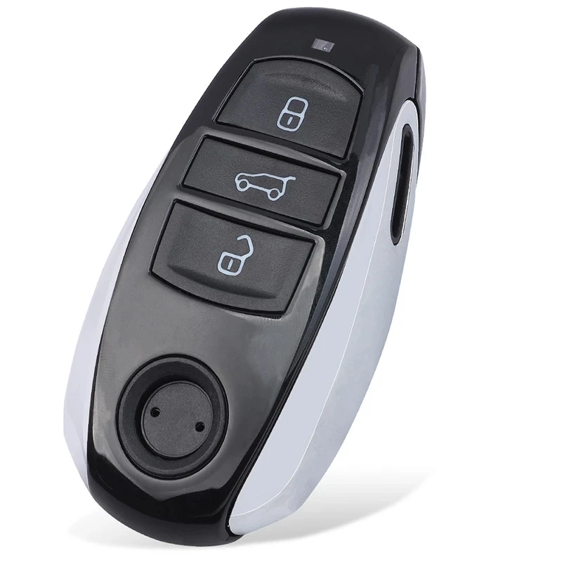 KEYECU Smart Remote Auto Schlüssel Shell Fall Abdeckung Mit 3 4 Tasten Fob für Volkswagen VW Touareg 2011 2012 2013 2014 2015 2016 2017