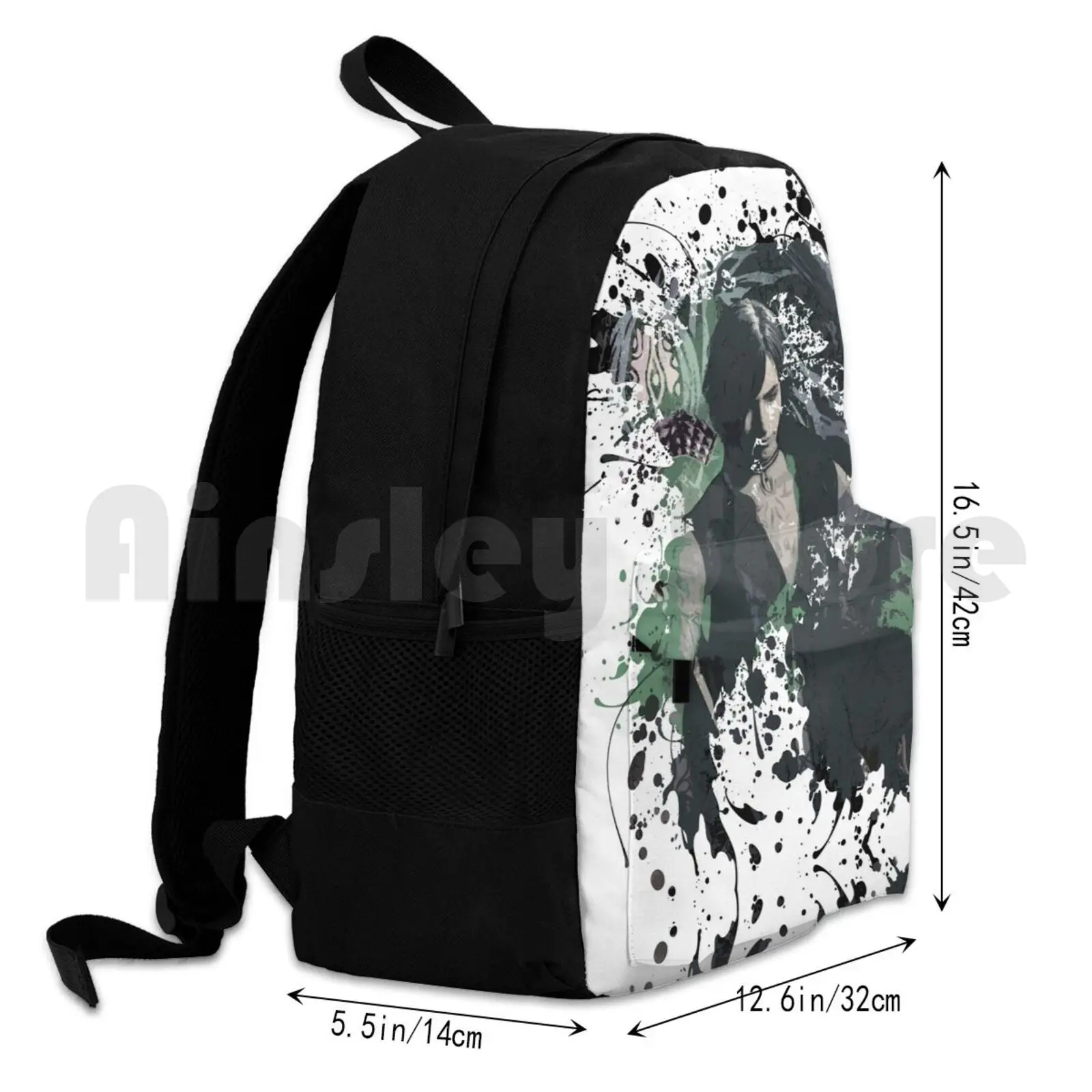 V Griffon e Shadow 5-Style Print Outdoor Caminhadas Mochila, Equitação e Escalada Sports Bag, amarelecimento Vital