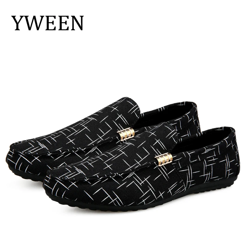 YWEEN-mocasines informales para Hombre, zapatos italianos de verano, planos, para primavera