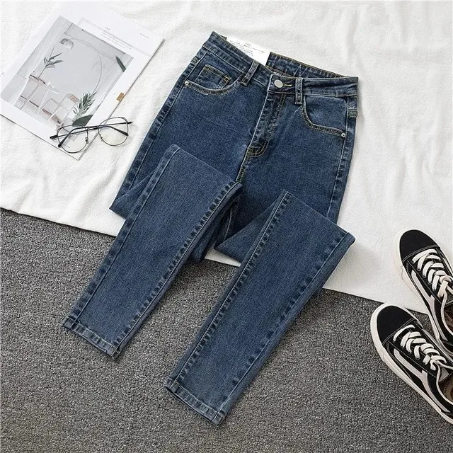 2024 Nowe jeansy damskie spodnie jeansoweczarny kolor jeansy damskie damskie spodniejeansowe spod