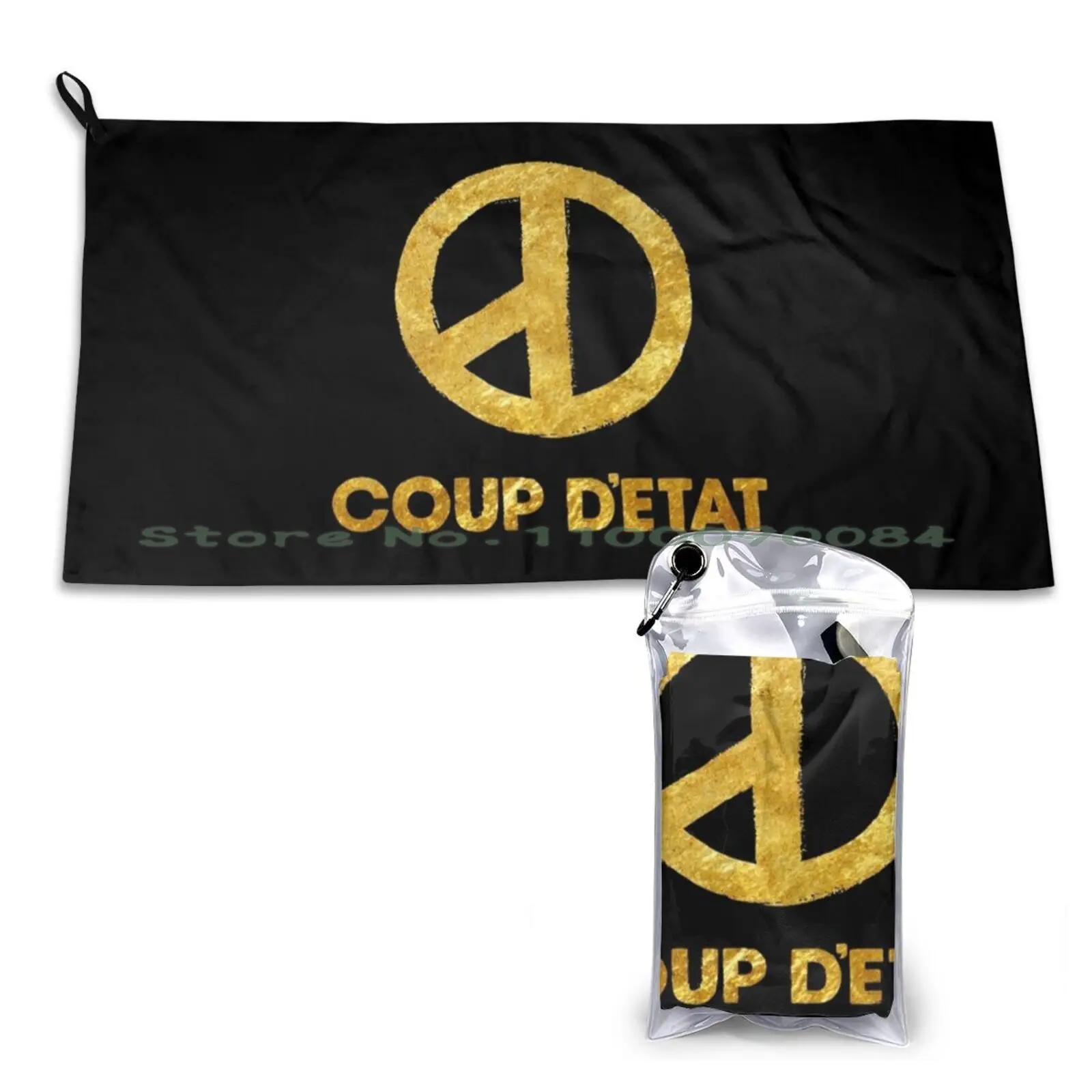 Coup D'etat Gdragon Gold Swag Essential T-Shirt Quick Dry Towel Gym Sports Bath Portable Snacks Of Delicious Turkish Foodies Am