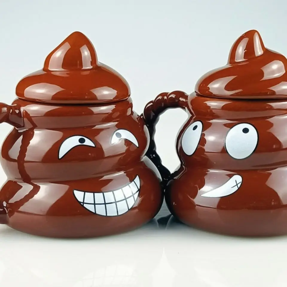 

Creative 3D Coffee Cup Cute Water Cup Personalized Coffee Mug Heavy Taste Gift Tea Cup Kawaii Mug Cool Cups with Lid