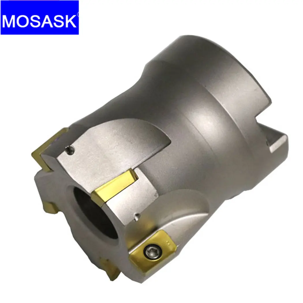 MOSASK BAP300R 63-22-6T  50-22-6T 40-16-5T Clamped CNC Cutting End Mill Shank Shoulder Right Angle Precision Face Milling Cutter