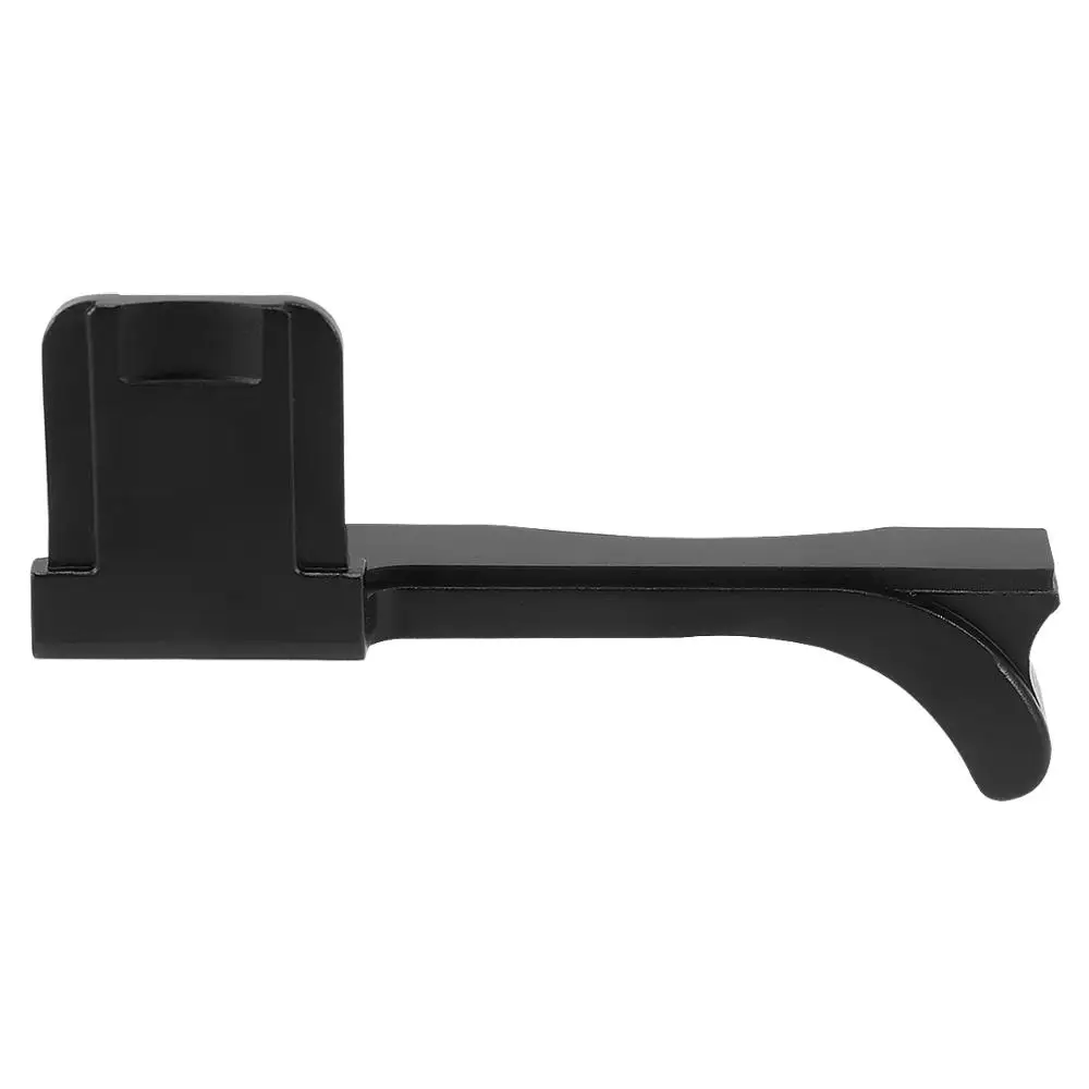 Haoge THB-CB Metal Hot Shoe Thumb Up Rest Thumbs Up Hand Grip for Leica CL Camera Black