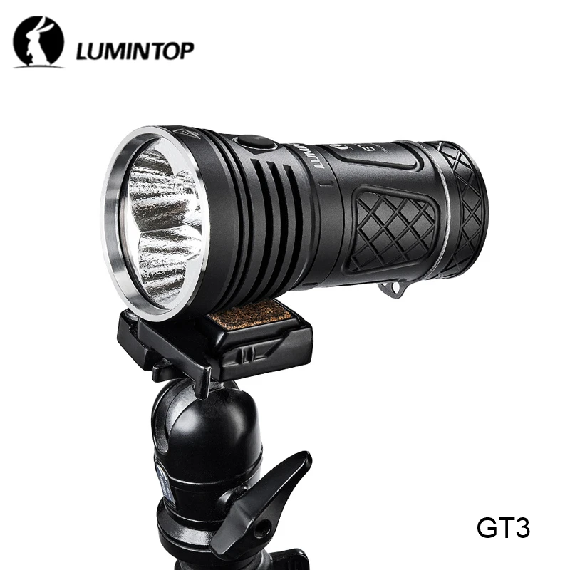 Lumintop GT3 XHP70.2 LED Powerful Camping 18650 Torch 18000 Lumens 580 Meters Long Range Waterproof Stepless Dimmable Flashlight