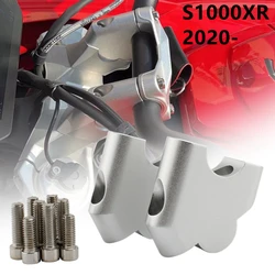 Motorcycle Accessories Handle Bar Clamp Raised Extend Handlebar Mount Riser For BMW S1000XR 2020-UP