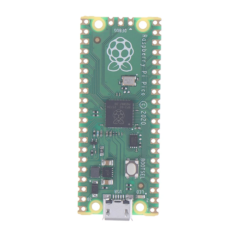 Placa de desarrollo Raspberry Pi Pico, placa de microcontrolador de bajo costo y alto rendimiento, Cortex-M0 + procesador ARM RP2040 de doble núcleo