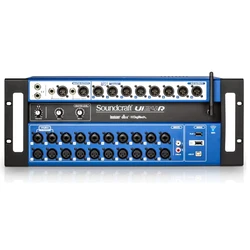 Soundcraft Ui24R 24 Channels Rackmount Digital Audio Mixer  with Remote Control and Multitrack USB Recording